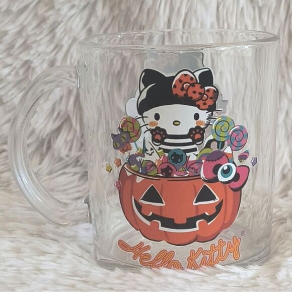 Hello Kitty Halloween Glass Mug - Picture 2 of 2